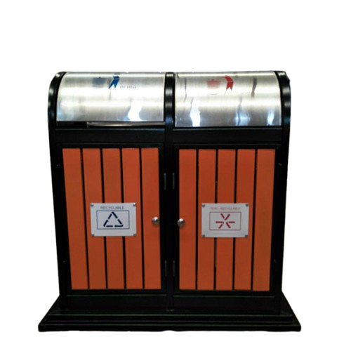 Thùng rác inox304 -2B