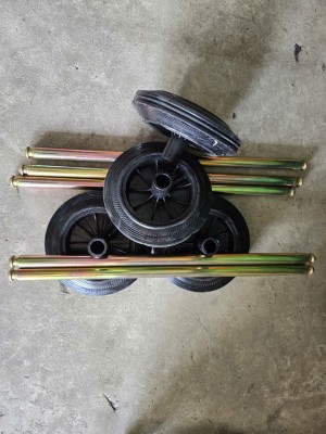 Bánh xe thùng rác 240l