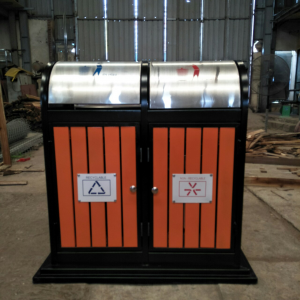 Thùng rác inox304 -2B