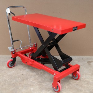 Xe nâng mặt bàn 800 kg